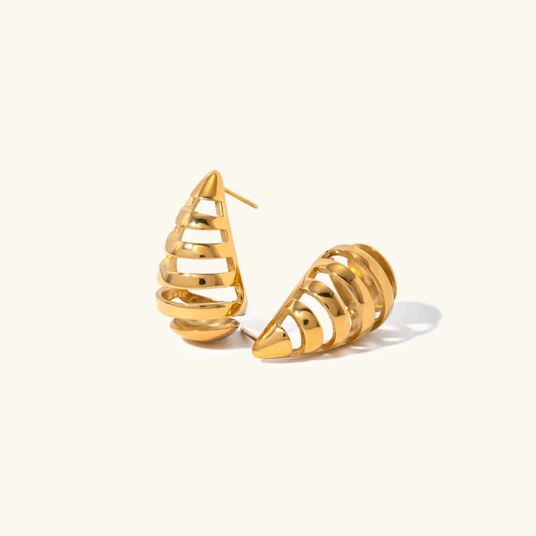 [ElanLuxe]Katrin Drop Gold Earrings