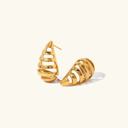 [ElanLuxe]Katrin Drop Gold Earrings