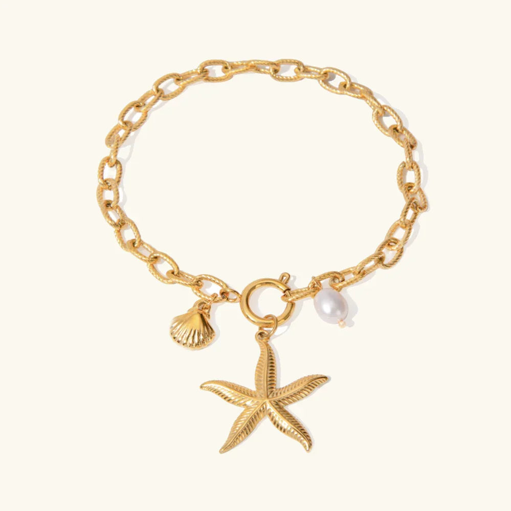 [ElanLuxe]Atlantis Freshwater Pearl Bracelet