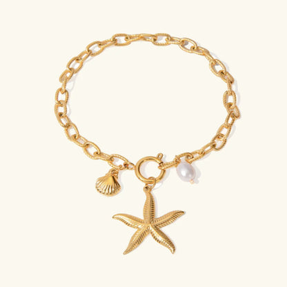 [ElanLuxe]Atlantis Freshwater Pearl Bracelet