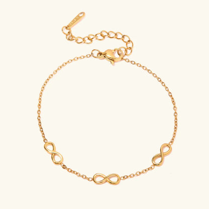 [ElanLuxe]Everlasting Gold Bracelet