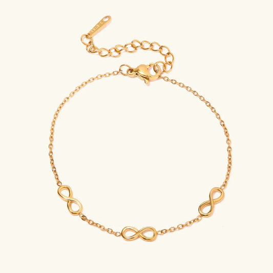 [ElanLuxe]Everlasting Gold Bracelet