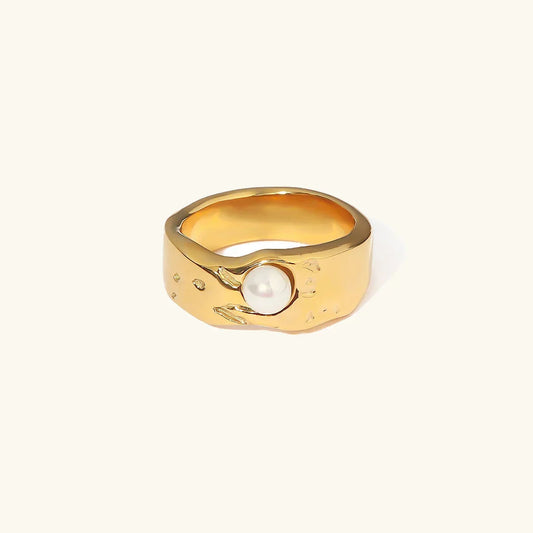 [ElanLuxe]Cerulia Freshwater Pearl Ring