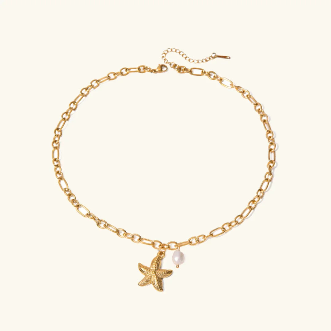 [ElanLuxe]Lagoon Gold Necklace