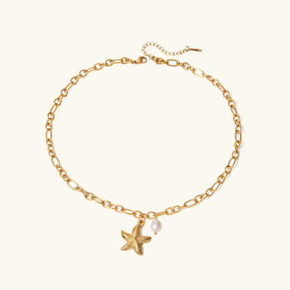 [ElanLuxe]Lagoon Gold Necklace