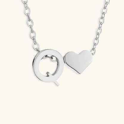 [ElanLuxe]Ria Initial Letter Gold Necklace
