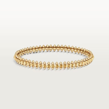 [ElanLuxe Jewelry]CLASH  BRACELET MEDIUM 8MM