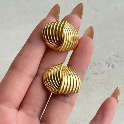[ElanLuxe]Sonia Gold Earrings