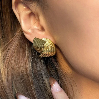 [ElanLuxe]Sonia Gold Earrings
