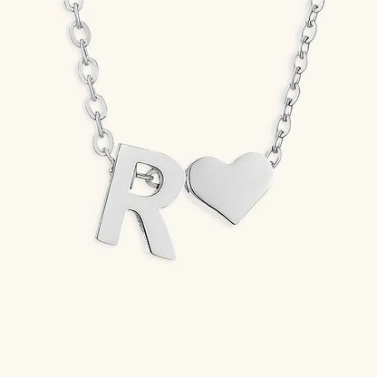 [ElanLuxe]Ria Initial Letter Gold Necklace