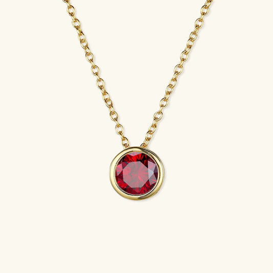 [ElanLuxe]Amelia Birthstone Necklace