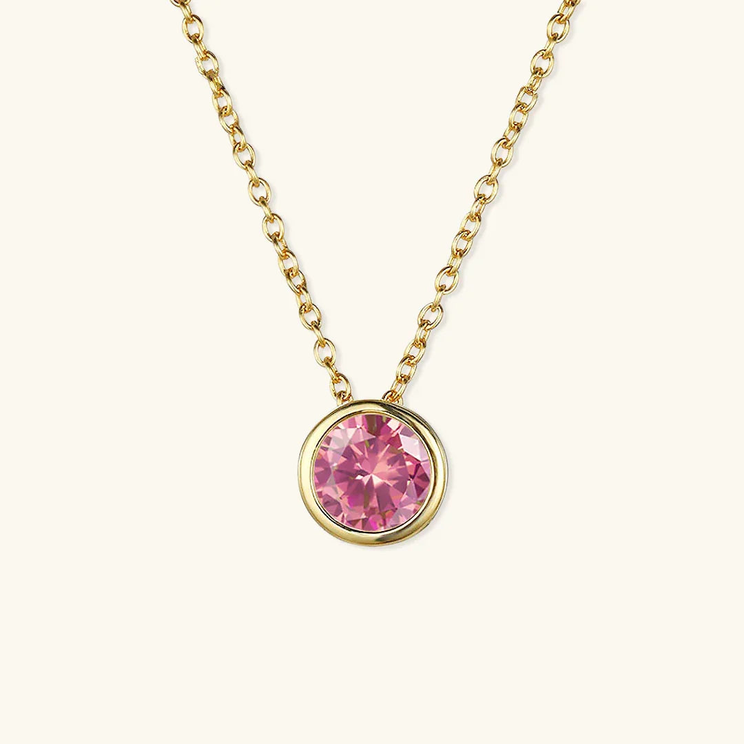 [ElanLuxe]Amelia Birthstone Necklace