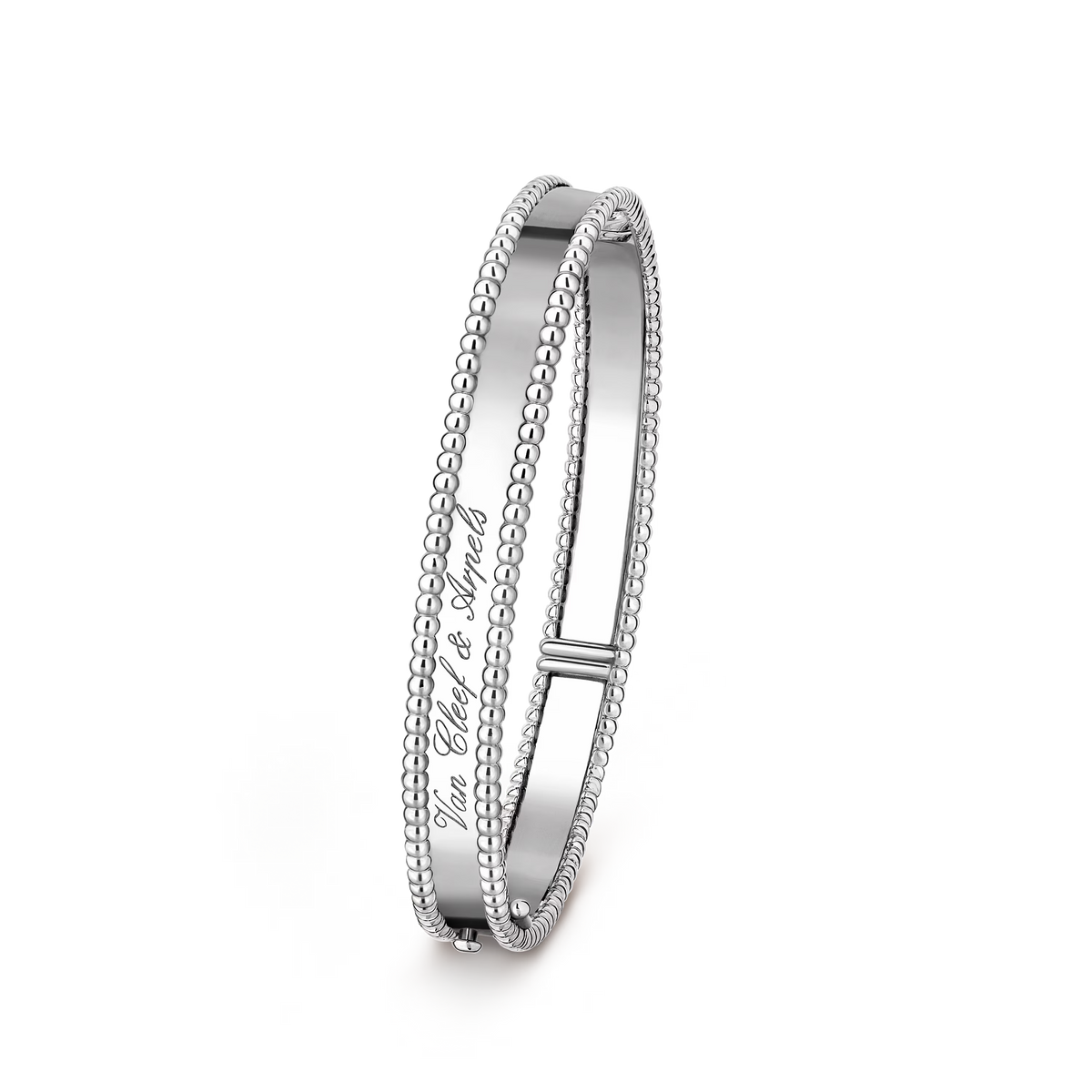 [ElanLuxe Jewelry]CLOVER PERLEE BRACELET SIGNATURE ENGRAVING SERIES