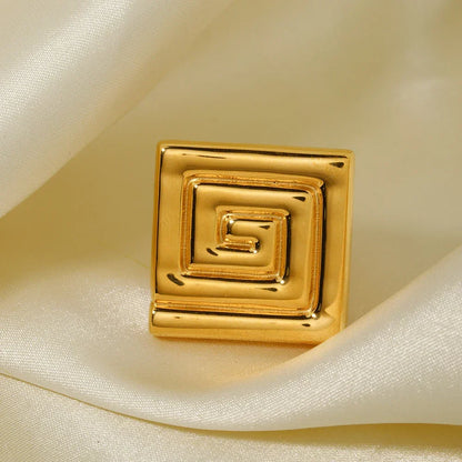 [ElanLuxe]Karina Gold Earrings