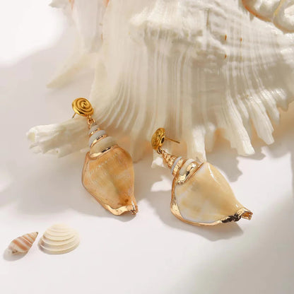 [ElanLuxe]Sabrina Seashell Earrings