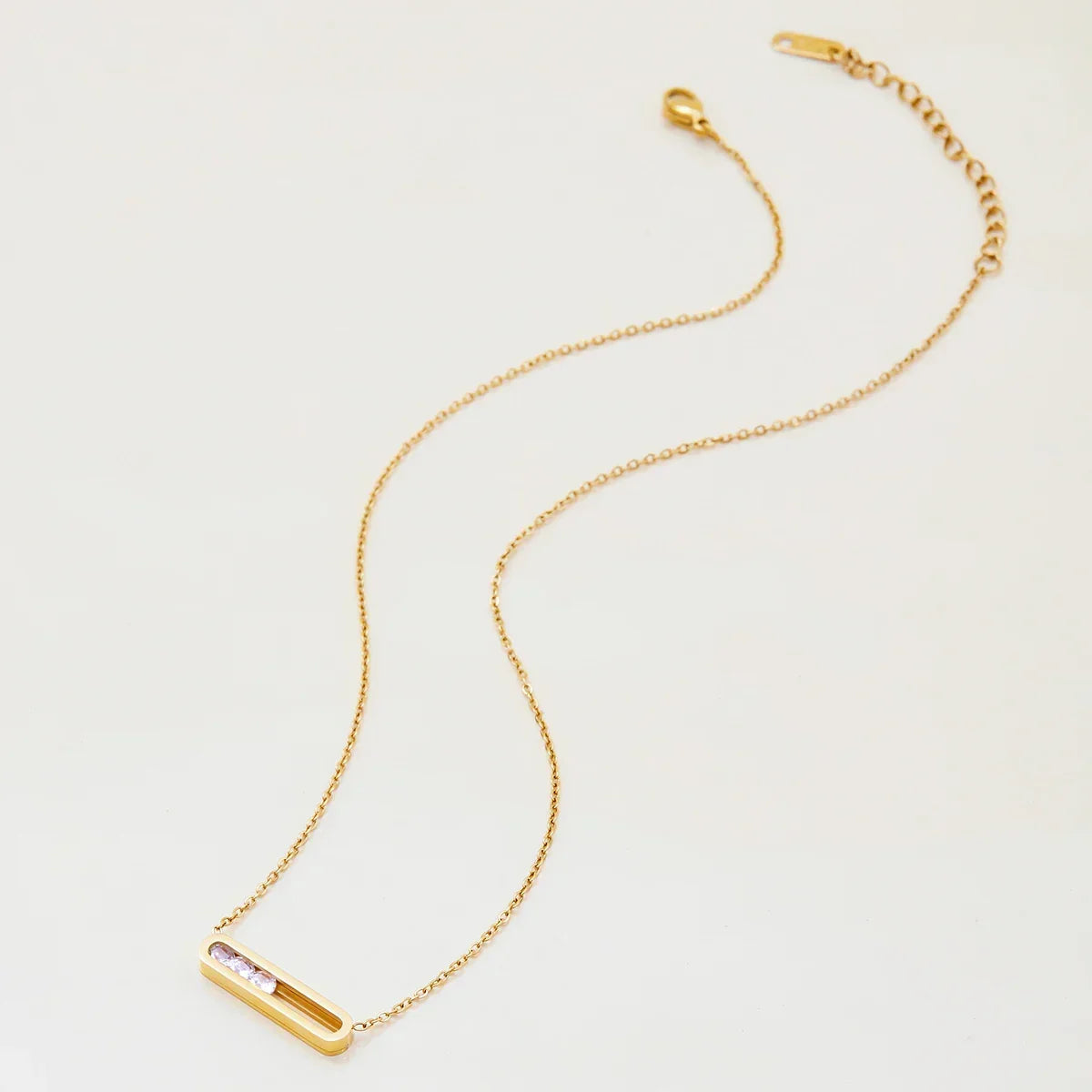 [ElanLuxe]Abby Sculpted Gold Pendant