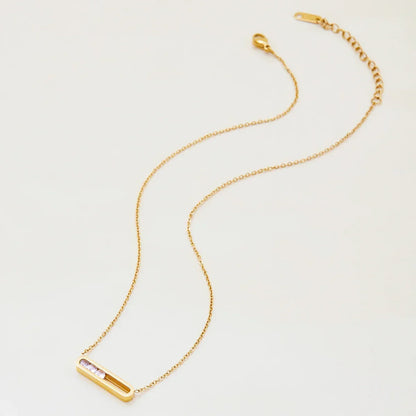 [ElanLuxe]Abby Sculpted Gold Pendant