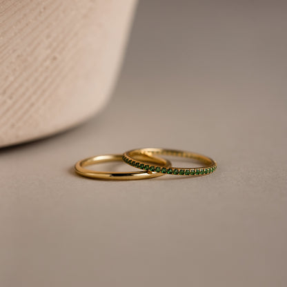 Birthstone Tennis Ring Set