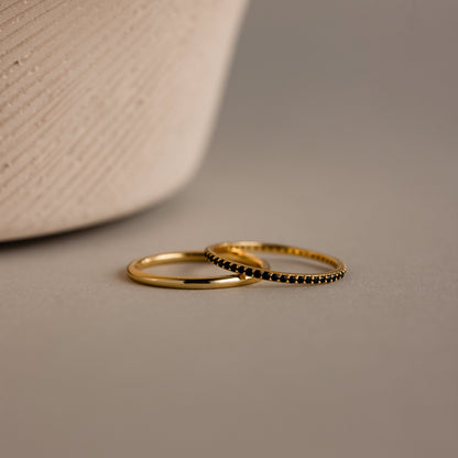 Birthstone Tennis Ring Set
