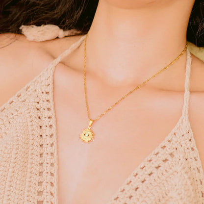 [ElanLuxe]Solana Gold Necklace