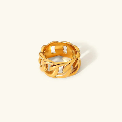 [ElanLuxe]Splendor Gold Ring