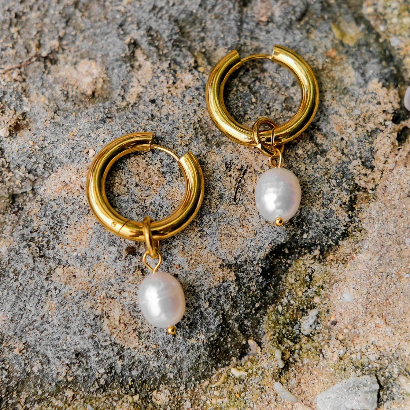 [ElanLuxe]Stella Pearl Earrings