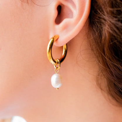 [ElanLuxe]Stella Pearl Earrings
