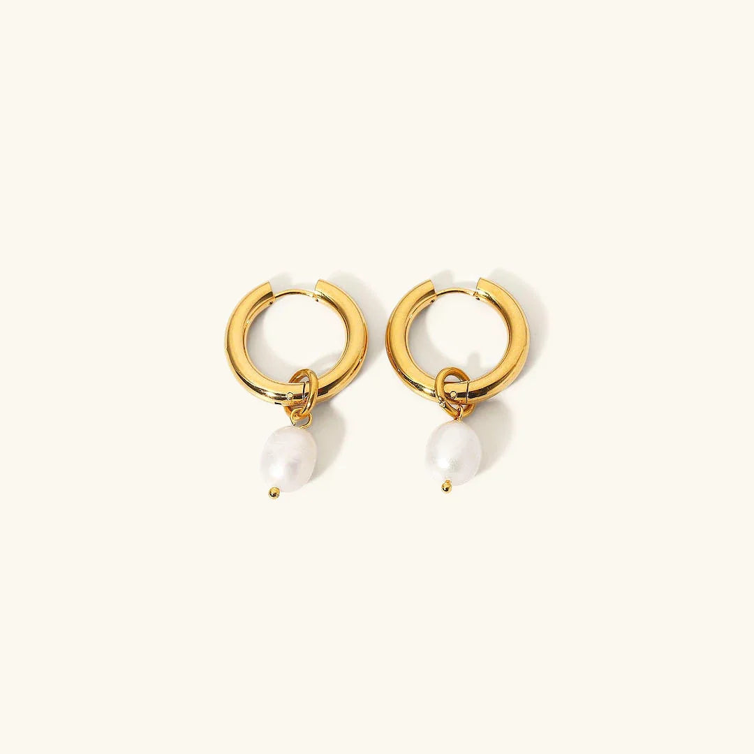 [ElanLuxe]Stella Pearl Earrings