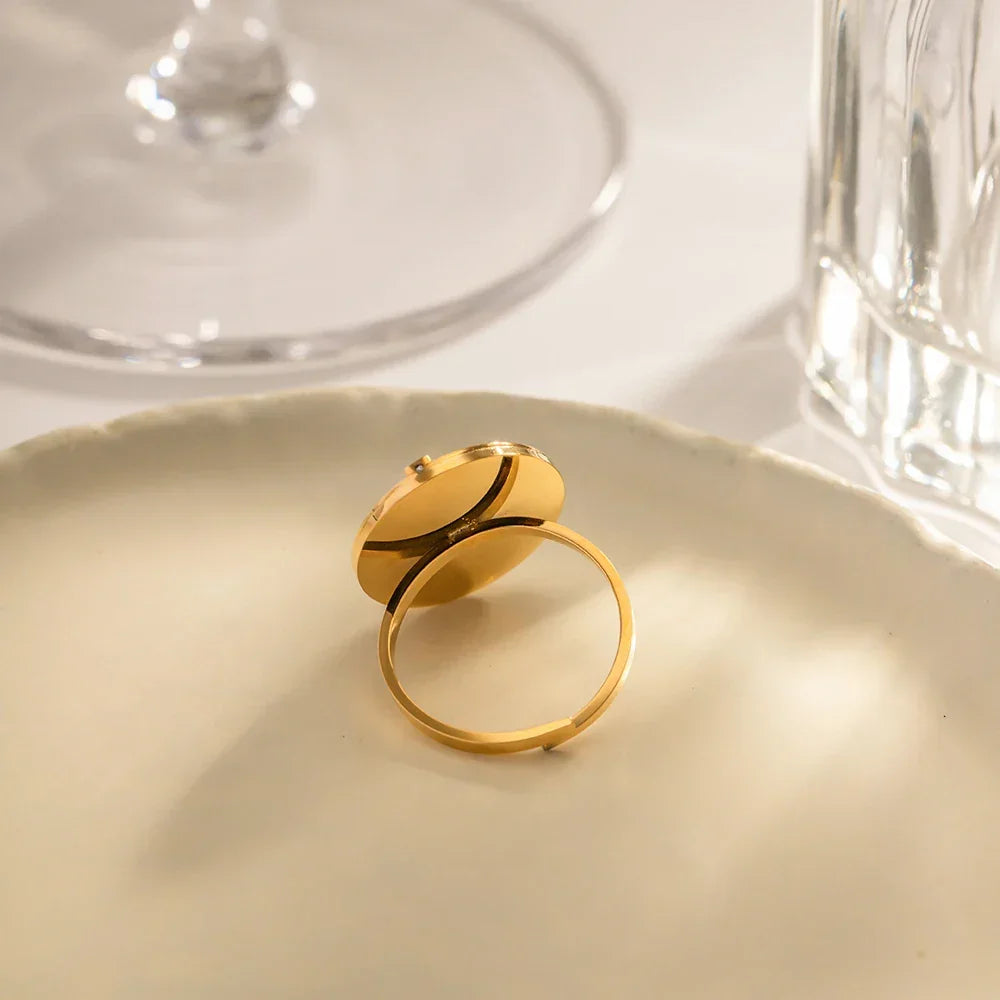 [ElanLuxe]Hadley Gold Ring