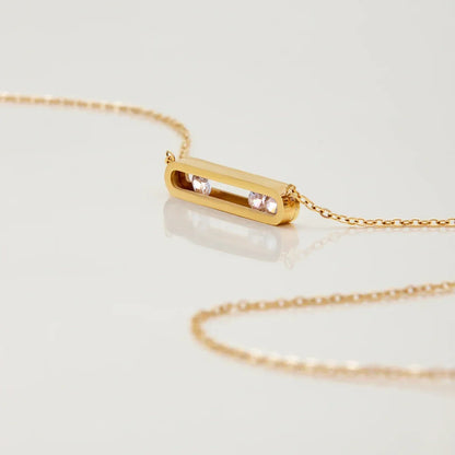 [ElanLuxe]Abby Sculpted Gold Pendant