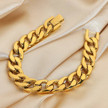 [ElanLuxe]Kayle Gold Chain Bracelet