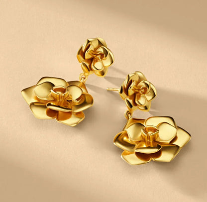 [ElanLuxe]Thelma Gold Earrings