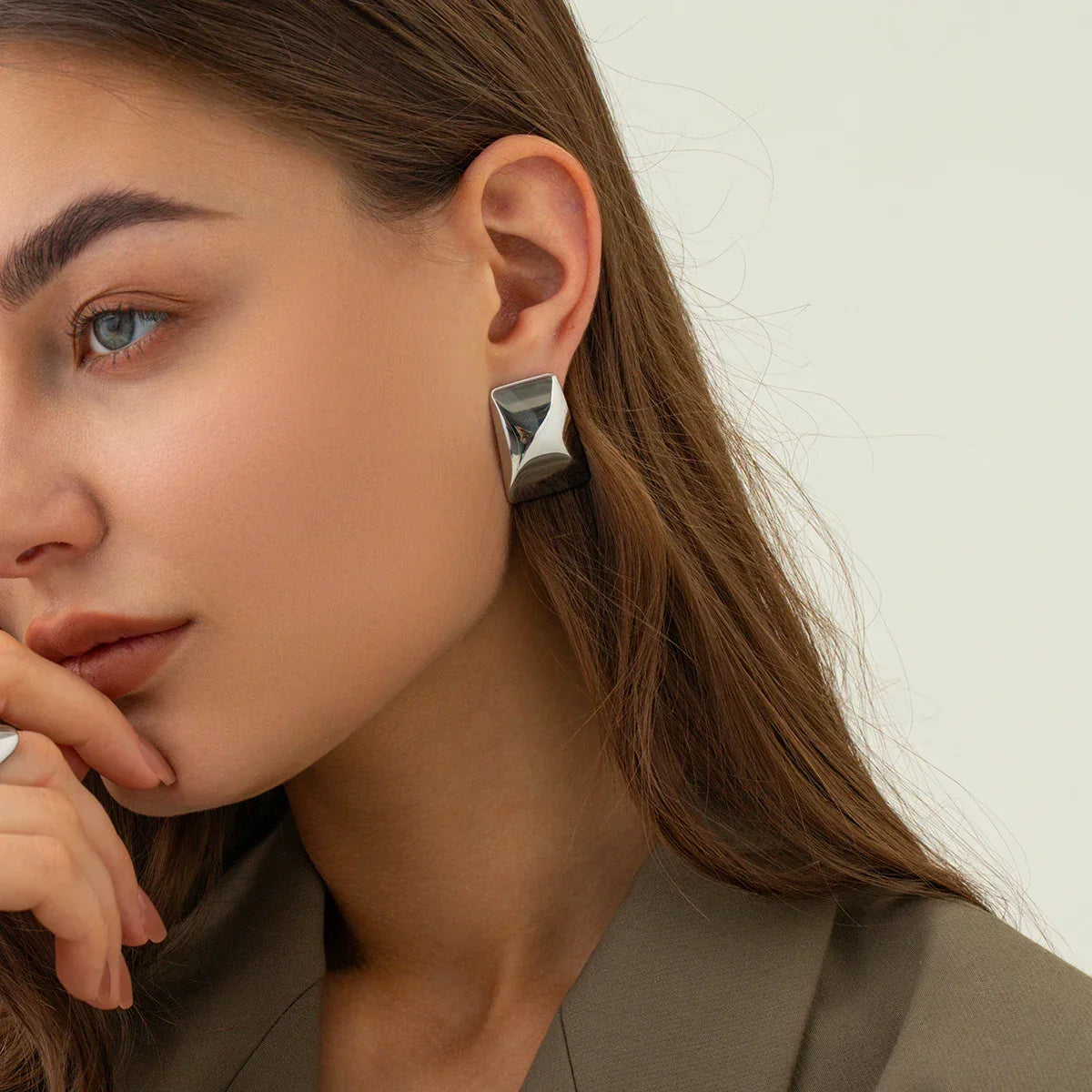 [ElanLuxe]Elsie Gold Earrings
