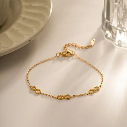 [ElanLuxe]Everlasting Gold Bracelet