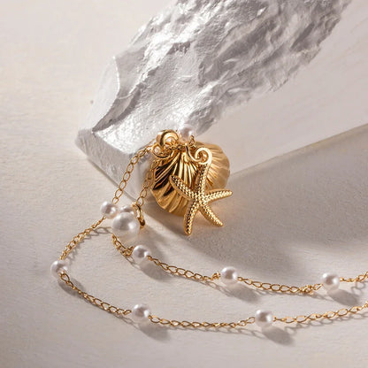[ElanLuxe]Rebecca Freshwater Pearl Necklace