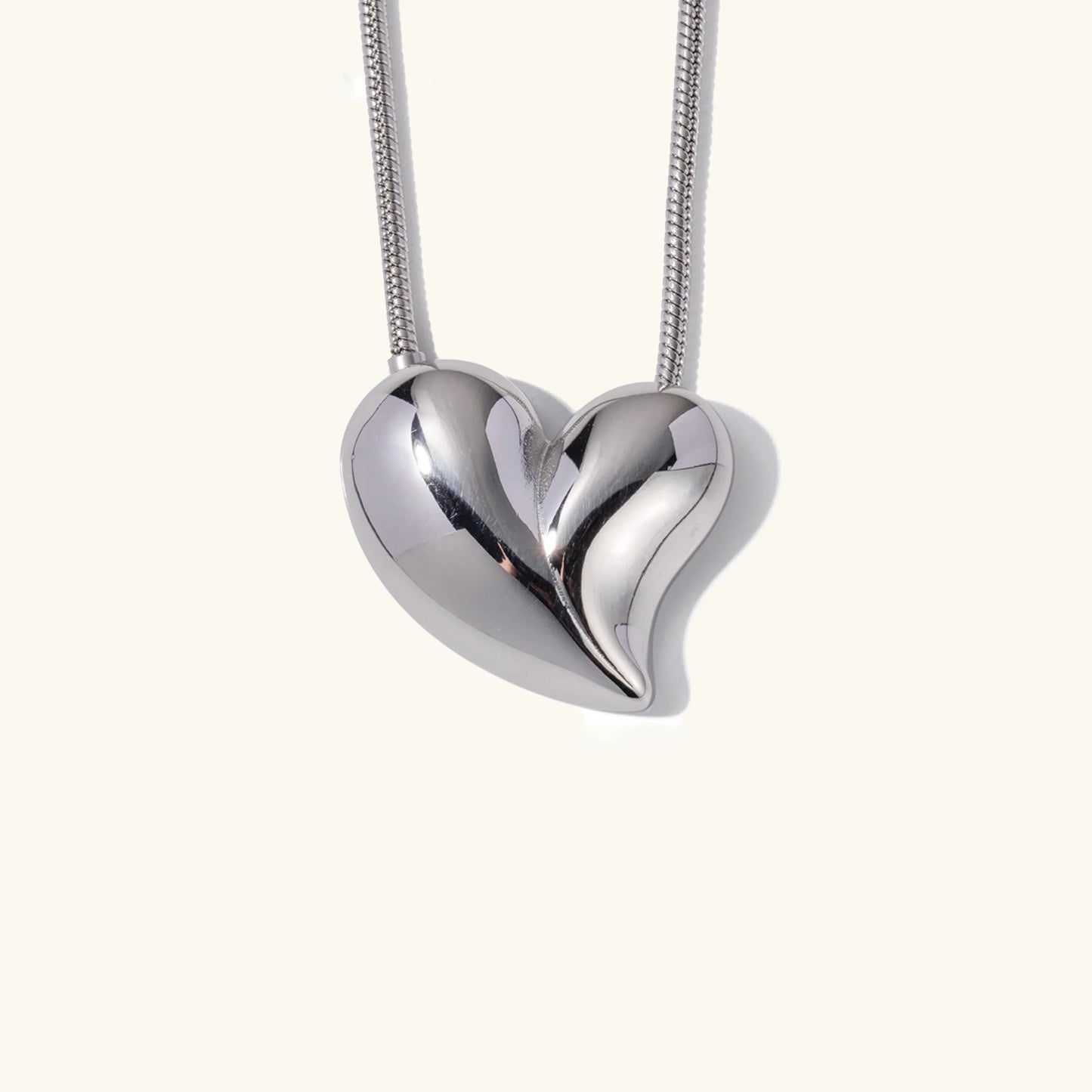[ElanLuxe]Dorothea Heart Necklace