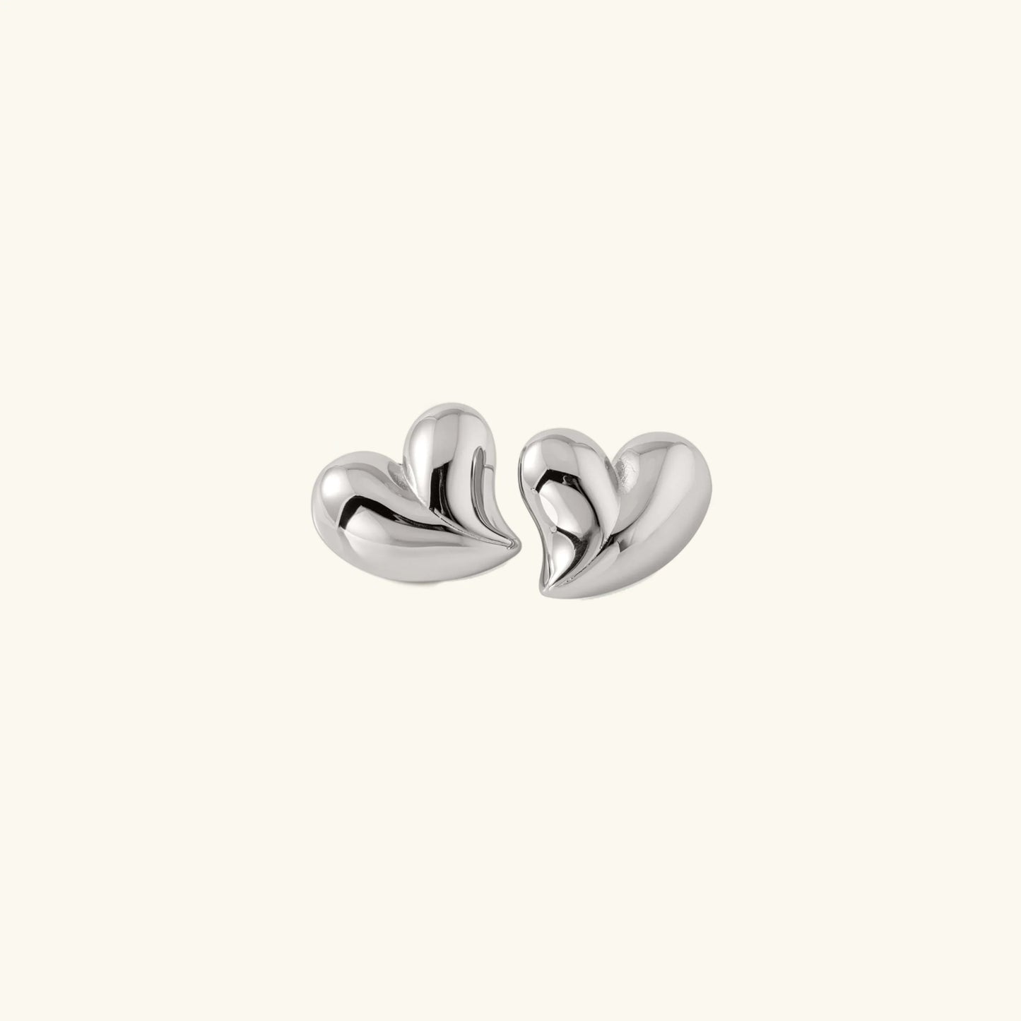 [ElanLuxe]Dorothea Heart Earrings