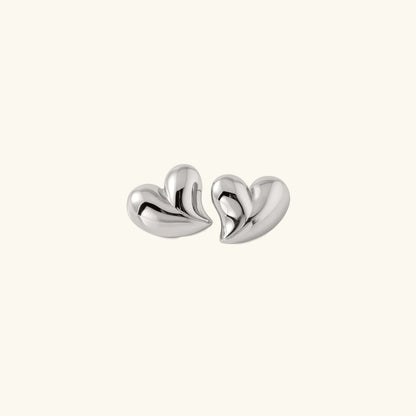 [ElanLuxe]Dorothea Heart Earrings