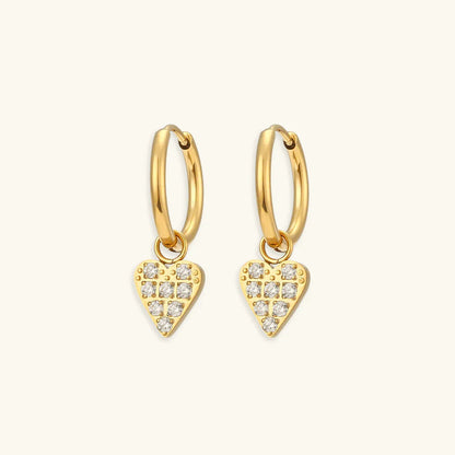 [ElanLuxe]Margaret Gold Earrings