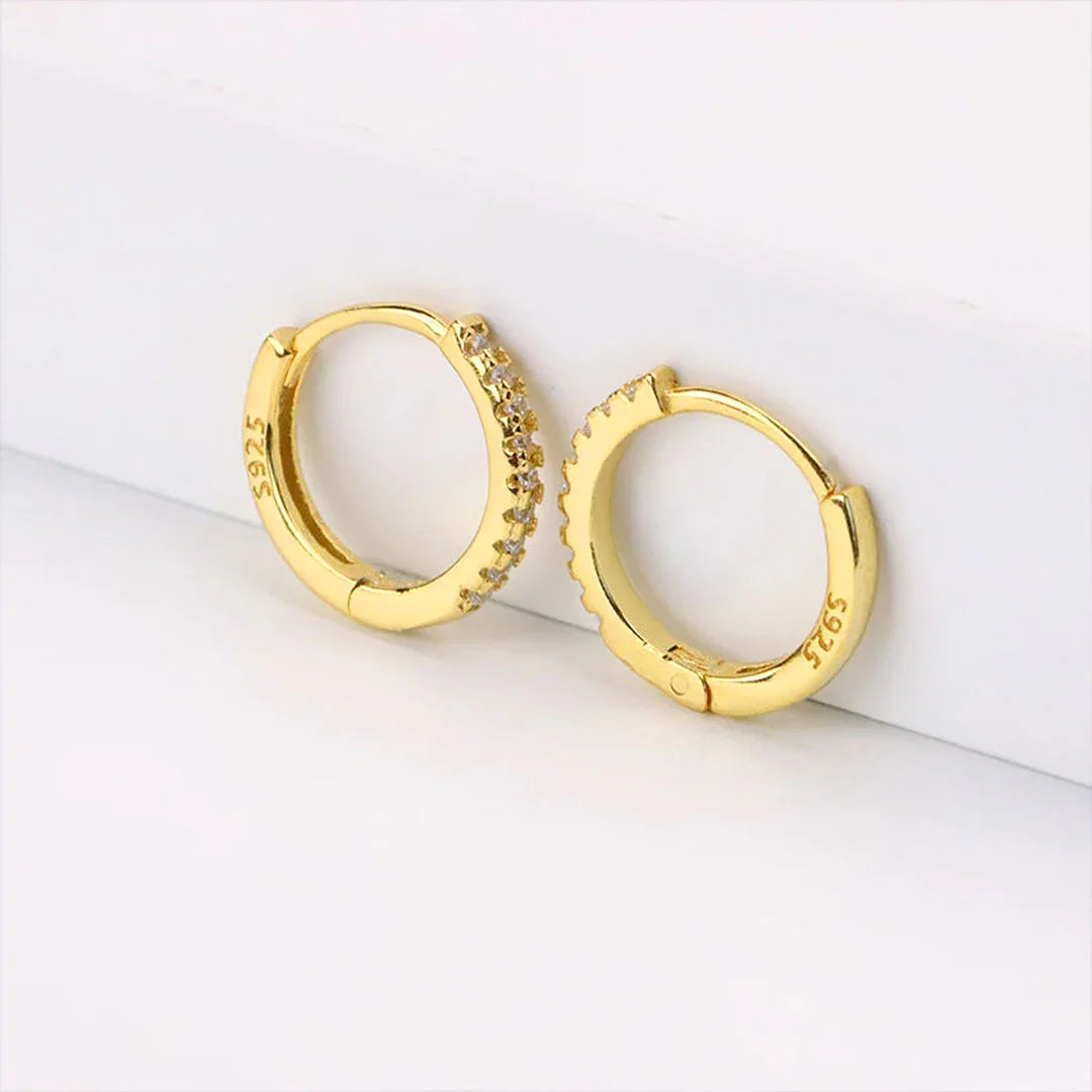 [ElanLuxe]Terra Huggie Earrings