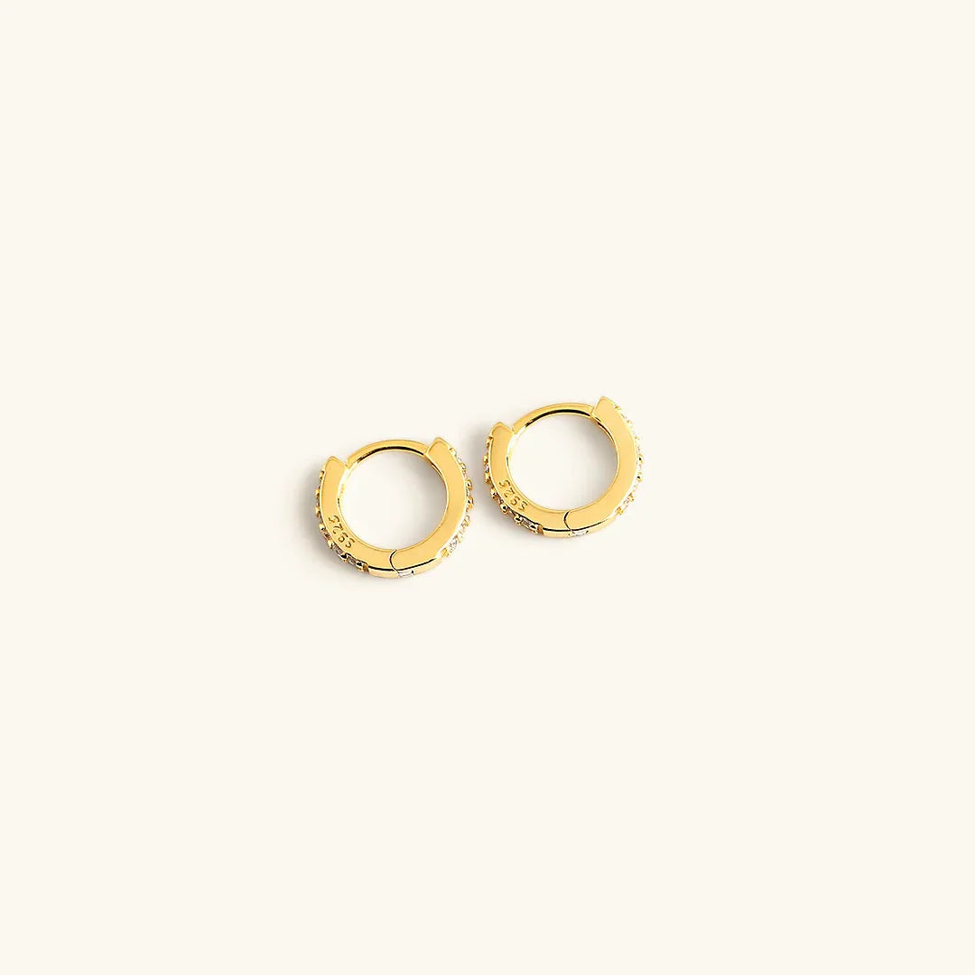 [ElanLuxe]Terra Huggie Earrings