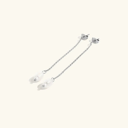 [ElanLuxe]Tessa Pearl Tassel Earrings