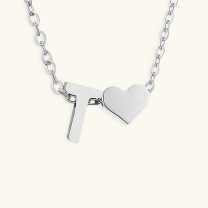[ElanLuxe]Ria Initial Letter Gold Necklace
