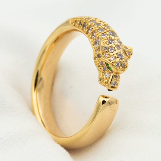 [ElanLuxe Jewelry]PANTHERE RING DIAMOND 7.3MM