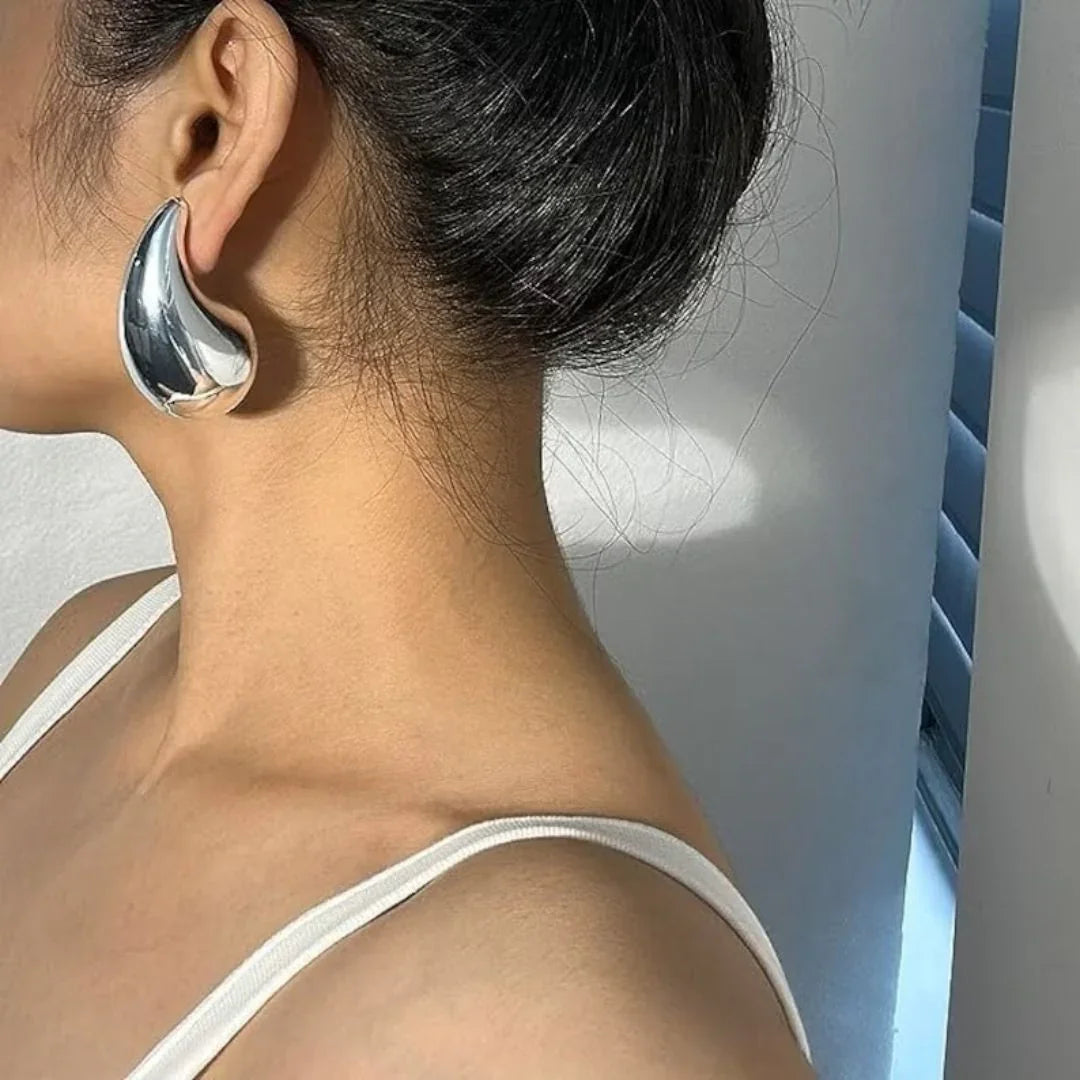 [ElanLuxe]Sandra Teardrop Gold Earrings