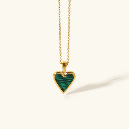 [ElanLuxe]Blythe Heart Necklace