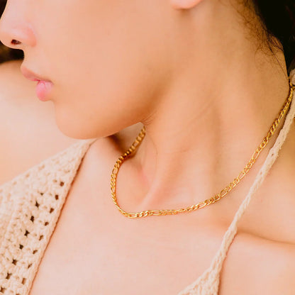[ElanLuxe]Willow Gold Chain Necklace