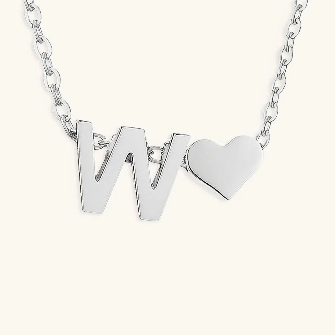 [ElanLuxe]Ria Initial Letter Gold Necklace