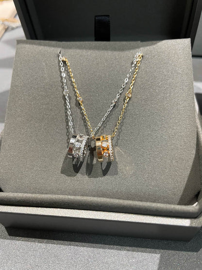 [ElanLuxe Jewelry]CHAIN MOVE ROMANE PEDAND NECKLACE