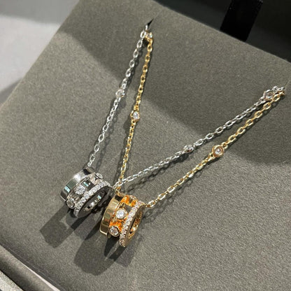 [ElanLuxe Jewelry]CHAIN MOVE ROMANE PEDAND NECKLACE